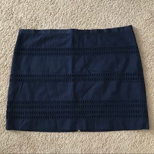 Navy Gap Skirt